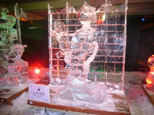 第8回氷の祭典の氷像